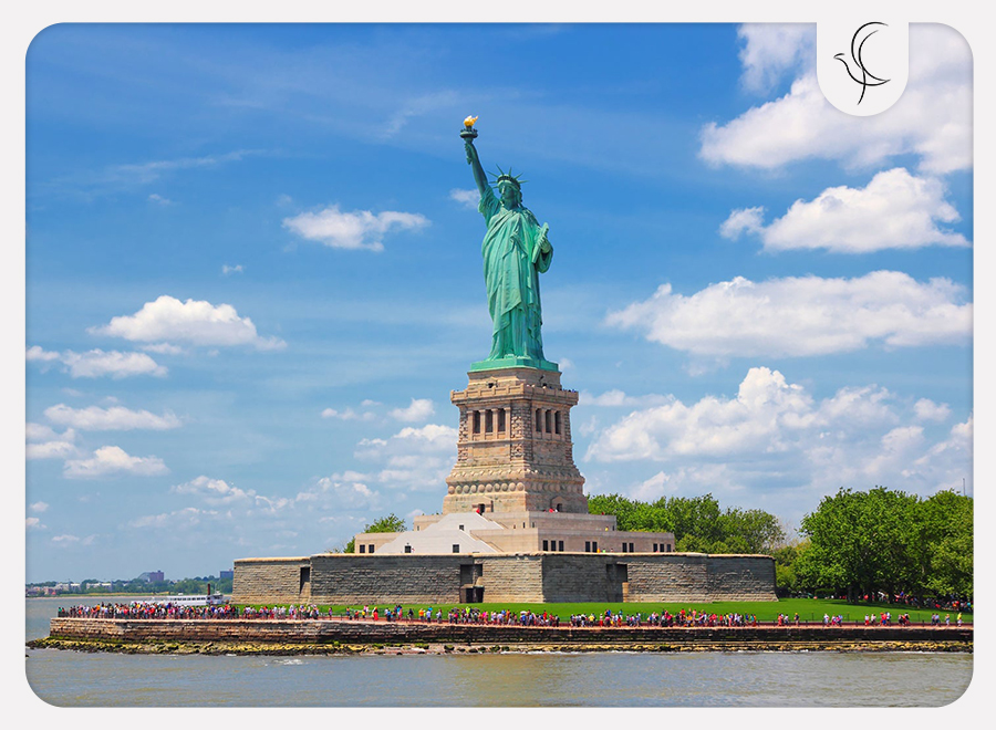 مجسمه آزادی نیویورک، آمریکا
